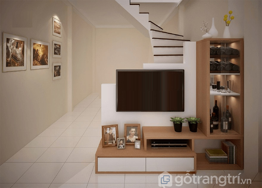kệ tivi kết hợp tủ rượu
