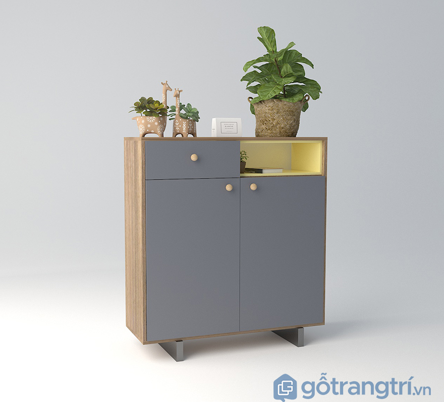 Tủ giày gỗ 1m2