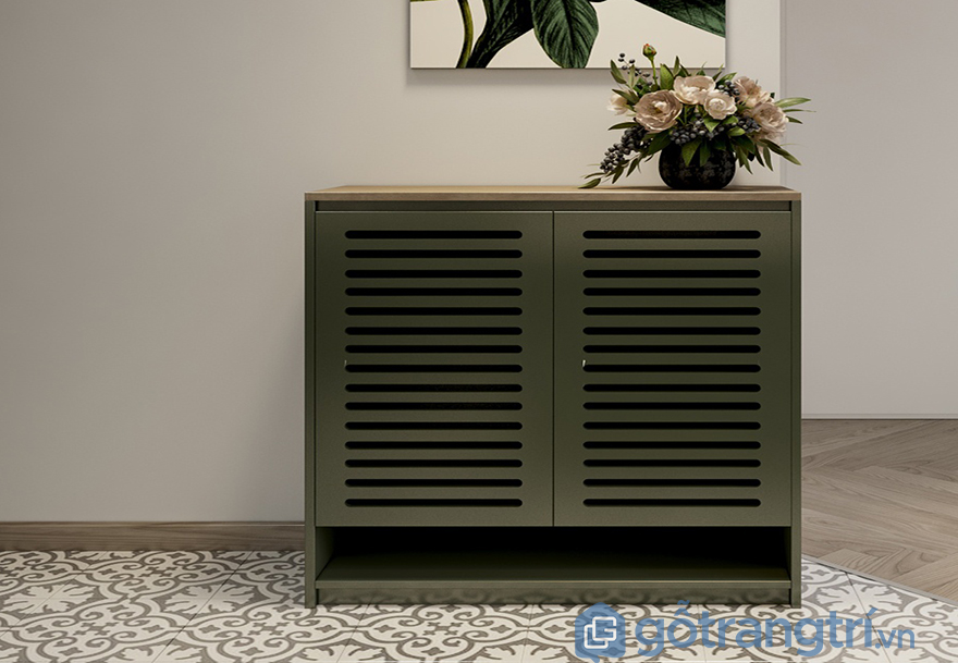 Tủ giày gỗ 1m2
