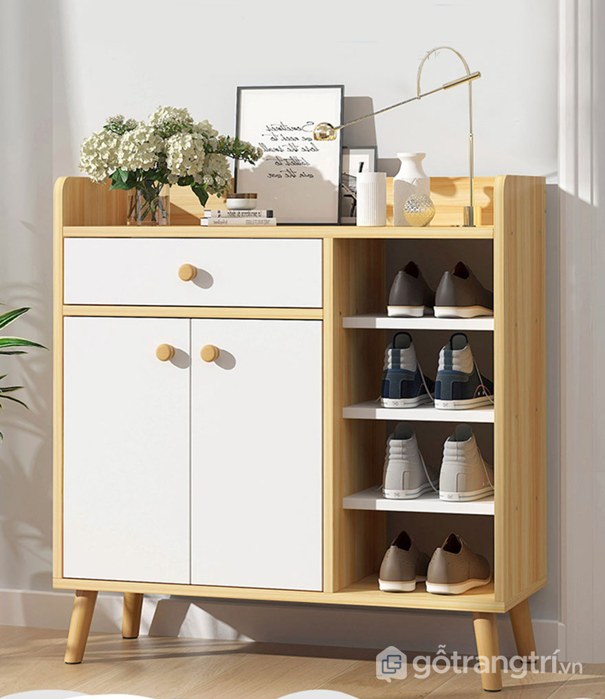 Tủ giày gỗ 1m2