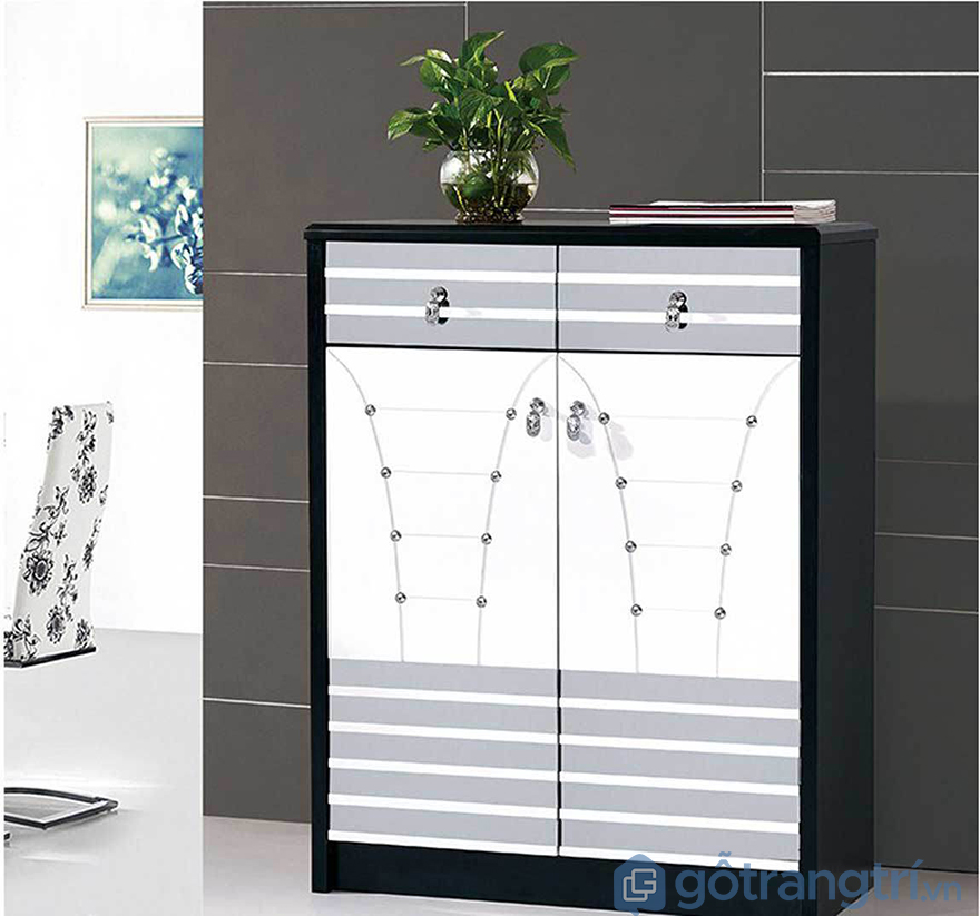 Tủ giày gỗ 1m2