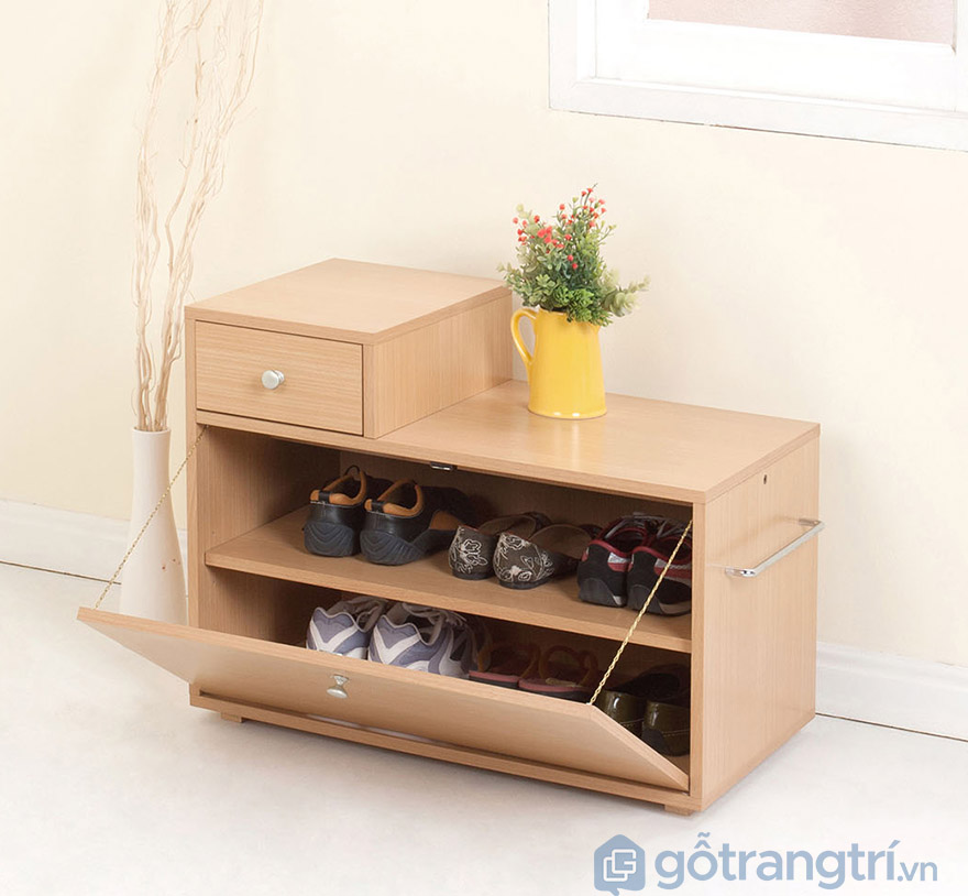 tủ giày thông minh có ghế ngồi