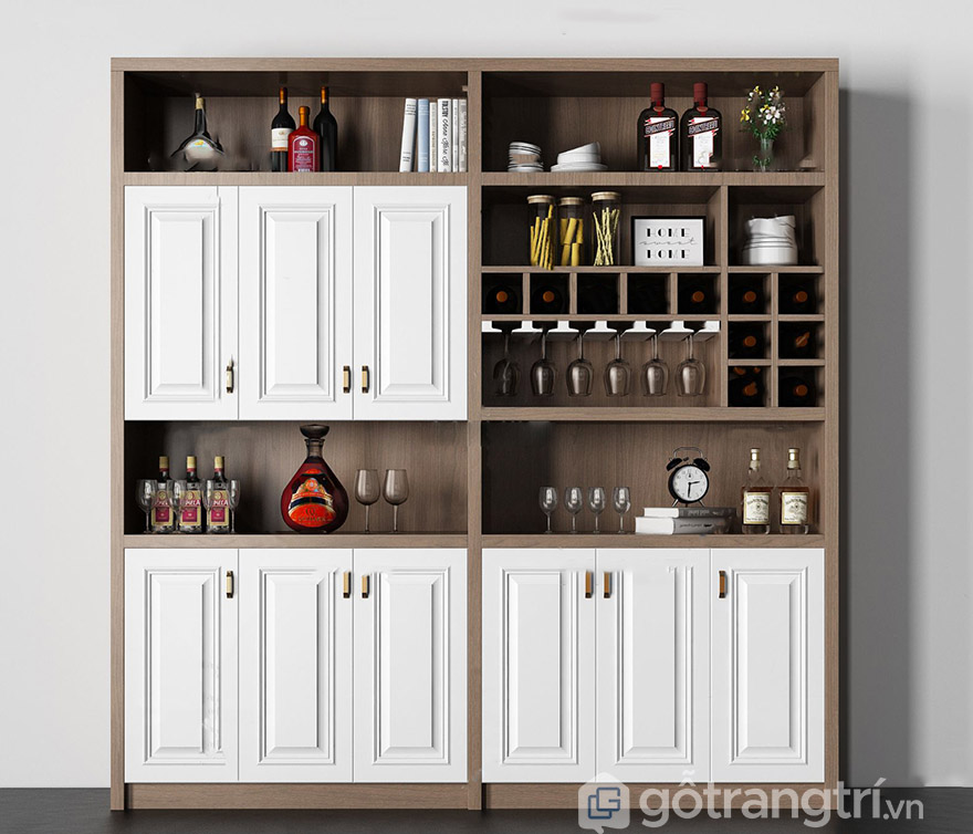 tủ rượu tân cổ điển