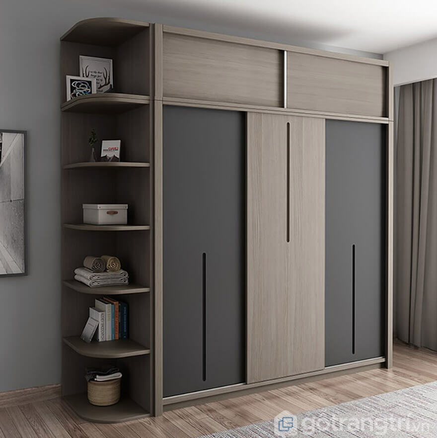 tủ quần áo gỗ ép giá rẻ TPHCM