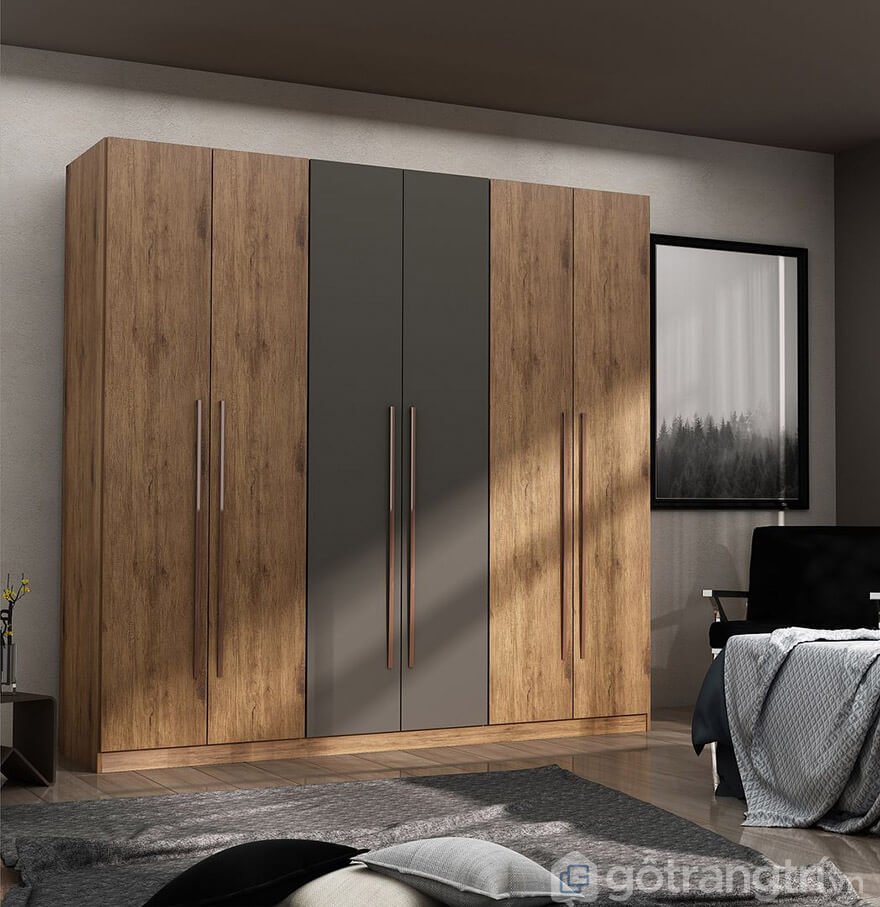 tủ quần áo gỗ ép giá rẻ TPHCM