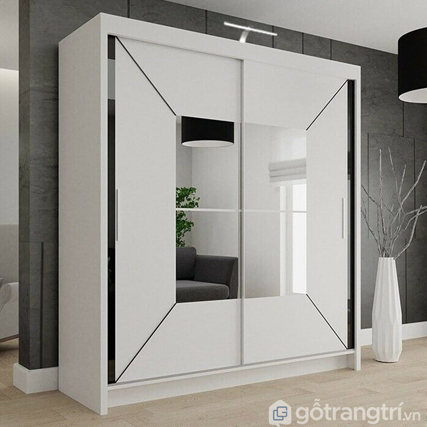 tủ quần áo cửa lùa 2 cánh tphcm