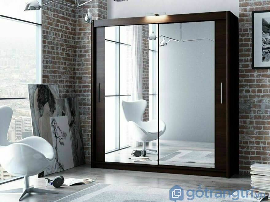 tủ quần áo cửa lùa 2 cánh tphcm