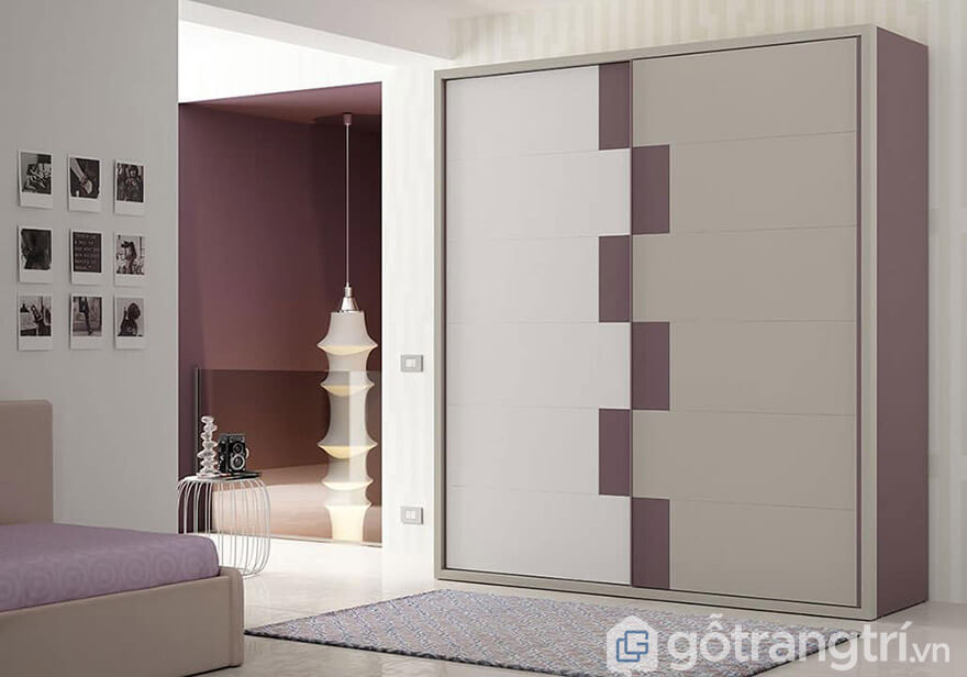 tủ quần áo cửa lùa 2 cánh tphcm