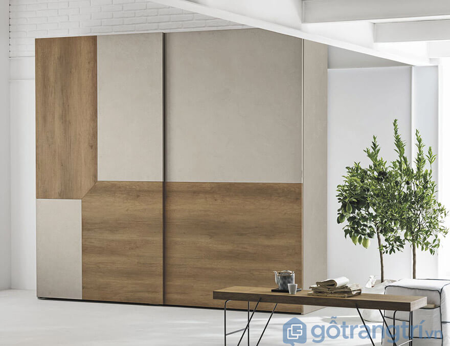 tủ quần áo cửa lùa 2 cánh tphcm