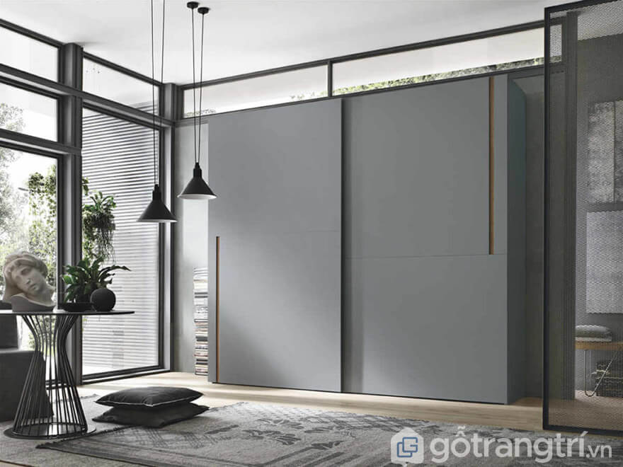 tủ quần áo cửa lùa 2 cánh tphcm