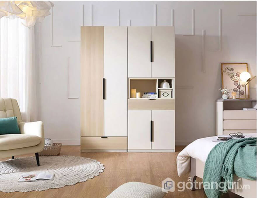 Tủ quần áo hàn Quốc đẹp ấn tượng