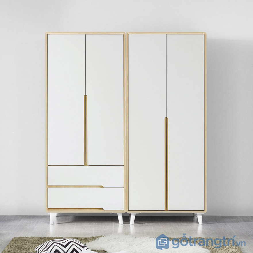 tủ quần áo Hàn Quốc 4 buồng