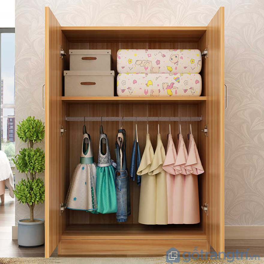 Tủ gỗ cho bé gái giá rẻ