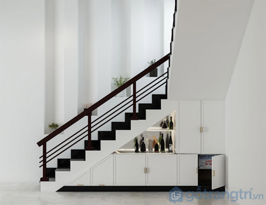 các mẫu tủ gầm cầu thang
