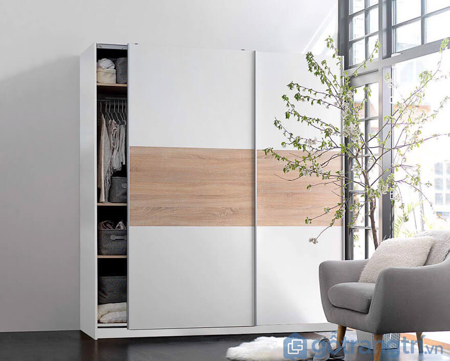 tủ quần áo cửa lùa 1m6
