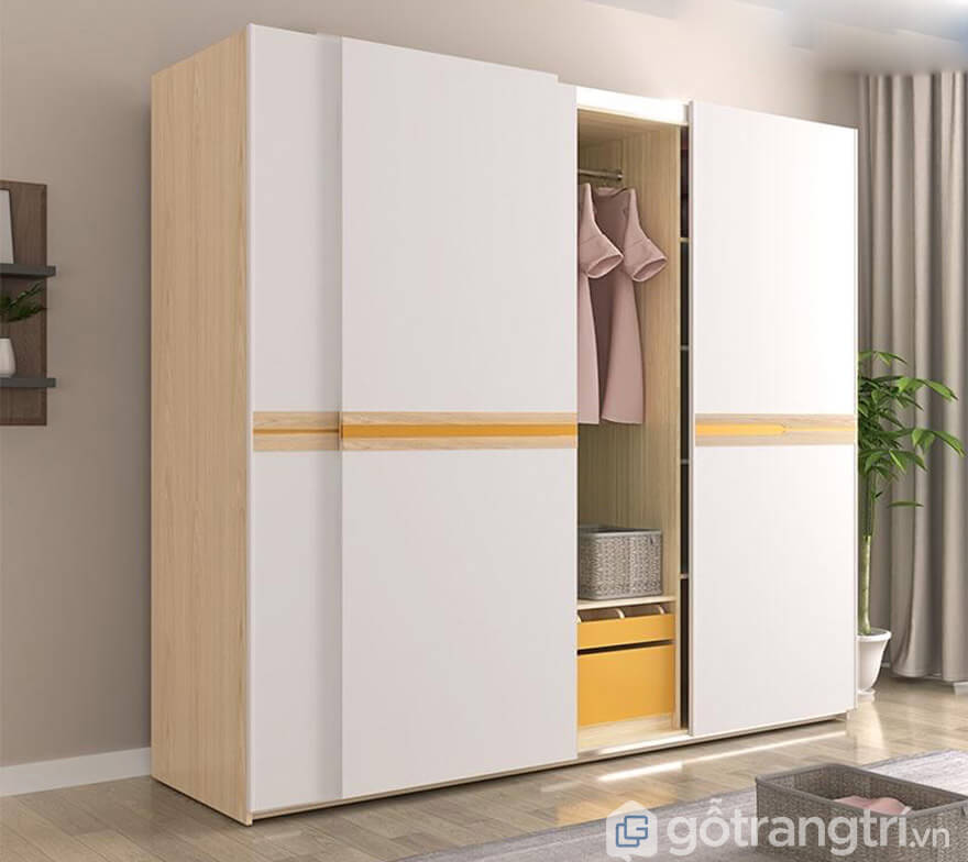 tủ quần áo cửa lùa 1m6