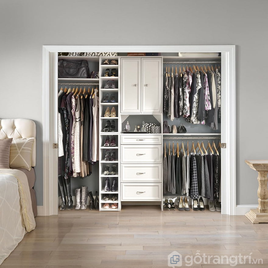 các mẫu tủ quần áo 4 buồng