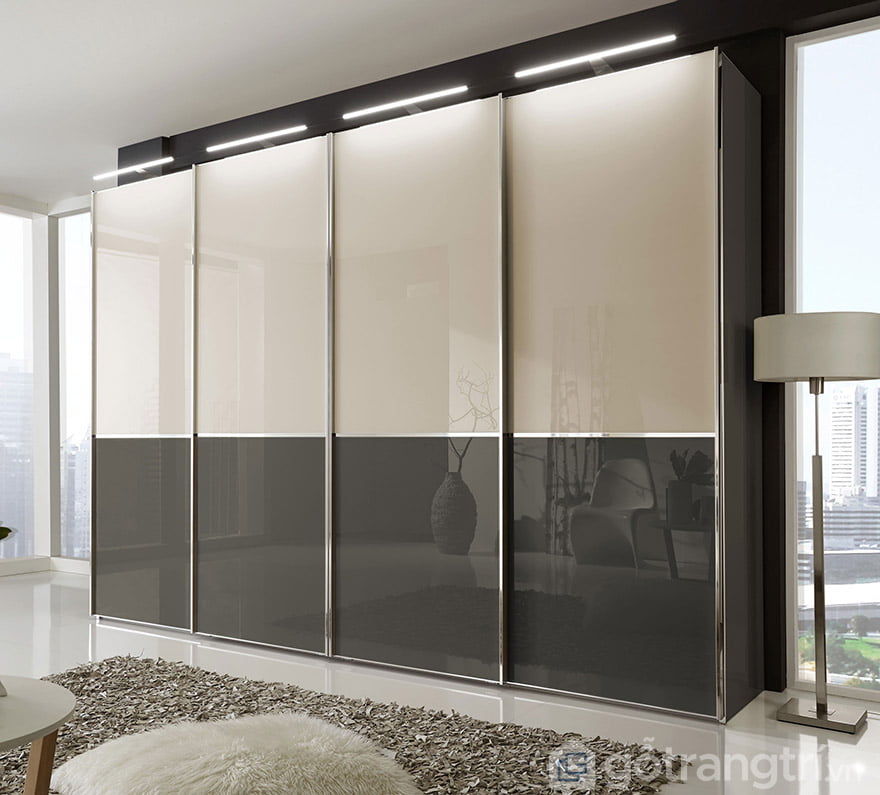 các mẫu tủ quần áo 4 buồng