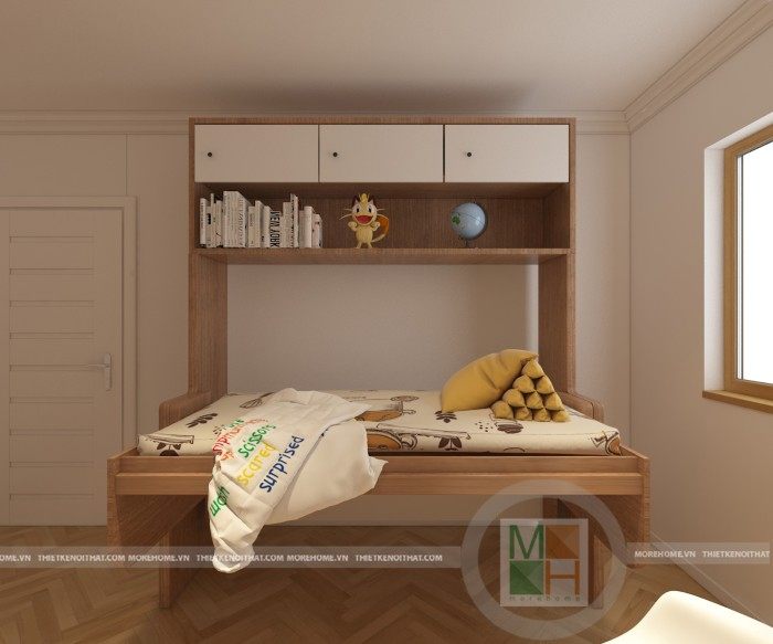 Chiêm ngưỡng mẫu tủ sách gỗ đẹp, ấn tượng nhất của Morehome