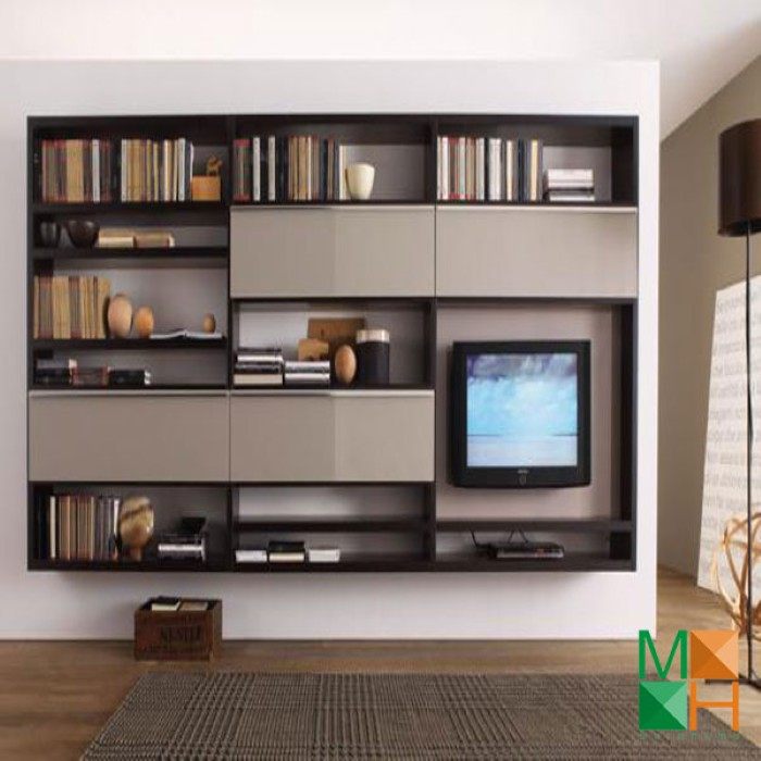 Chiêm ngưỡng mẫu tủ sách gỗ đẹp, ấn tượng nhất của Morehome