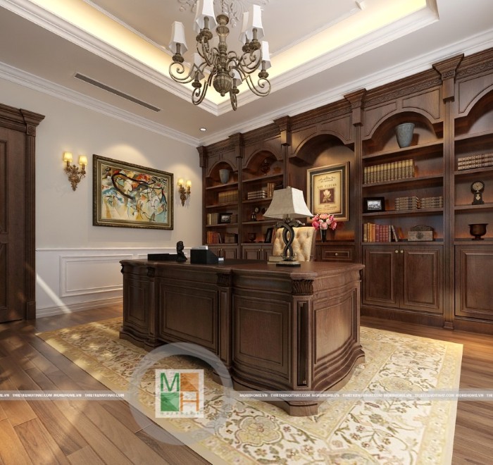 Chiêm ngưỡng mẫu tủ sách gỗ đẹp, ấn tượng nhất của Morehome