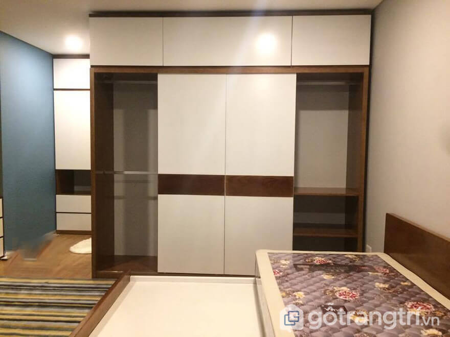 Tủ quần áo gỗ công nghiệp MDF