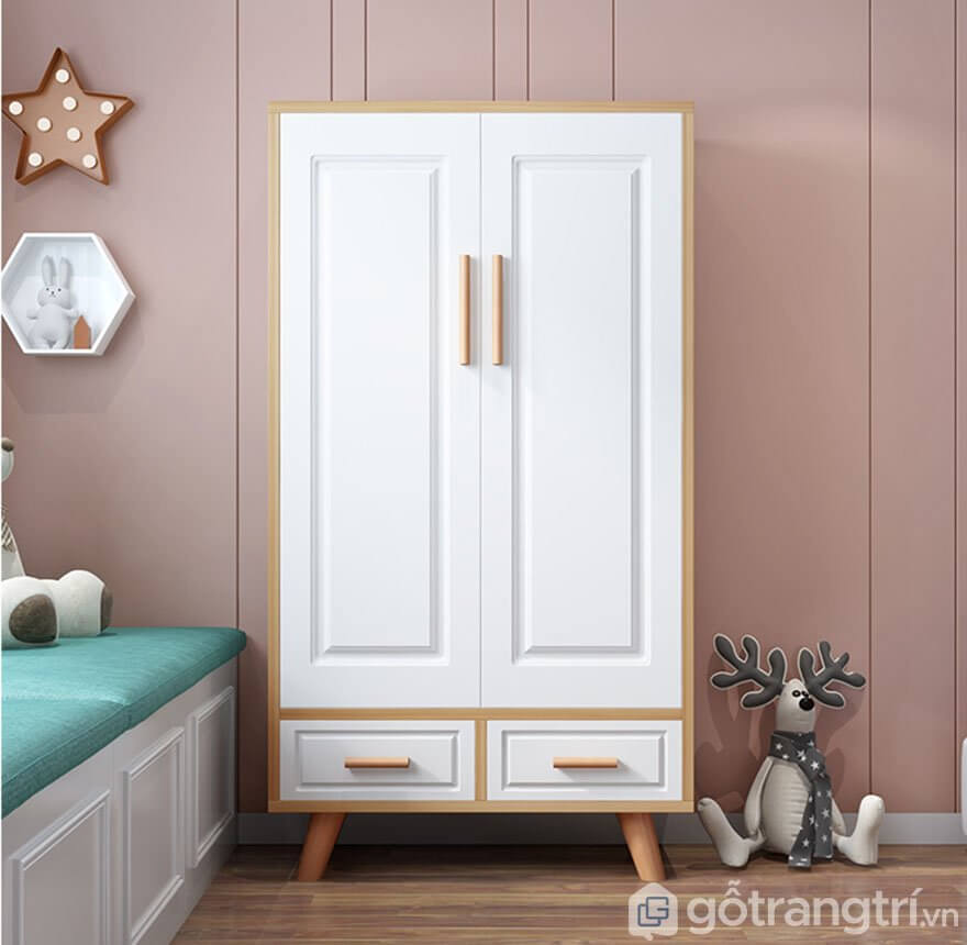 Tủ quần áo trẻ em bằng gỗ MDF