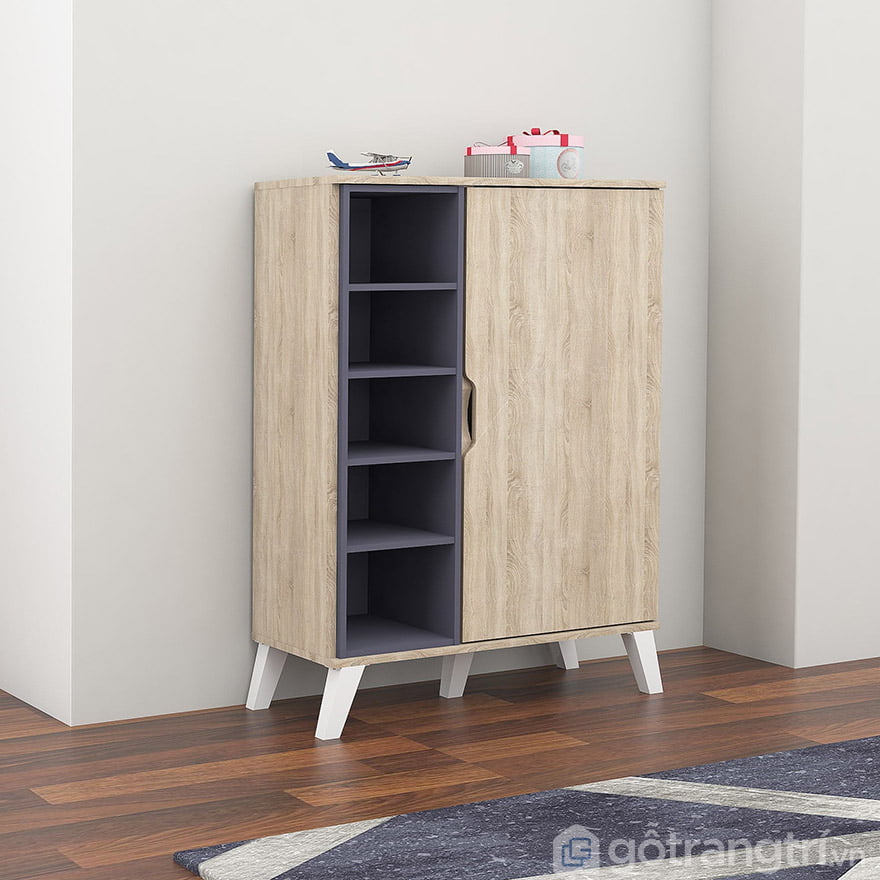 tủ đựng giày dép bằng gỗ ép