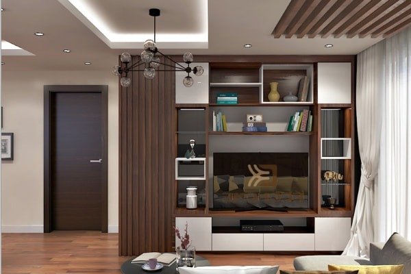 Mẫu tủ trang trí phòng khách chất lượng nhất, đẹp nhất