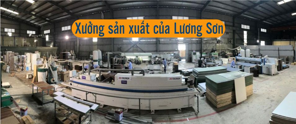 Xưởng sản xuất quy mô lớn, vô cùng hiện đại tại Lương Sơn