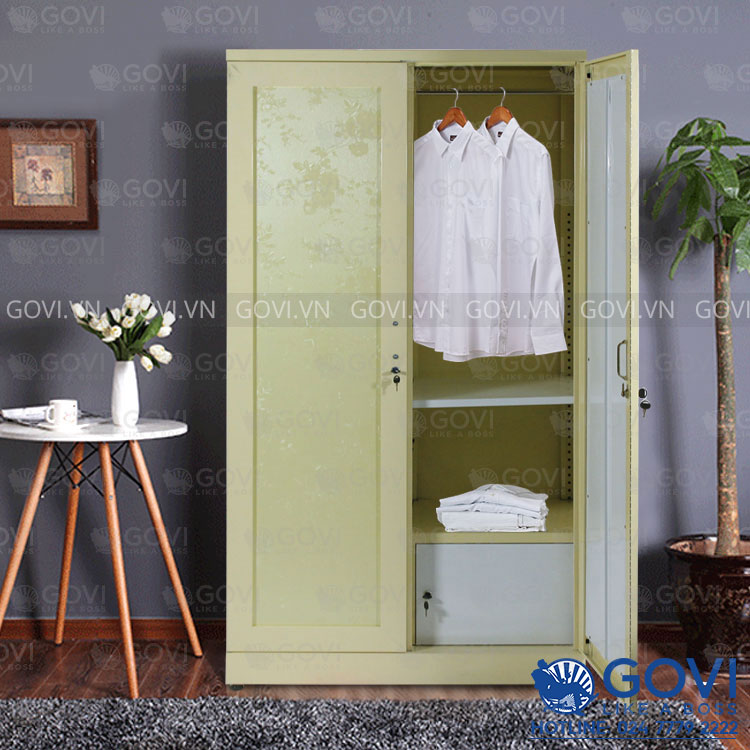 Địa chỉ bán tủ sắt đựng quần áo giá rẻ tại Hà Nội
