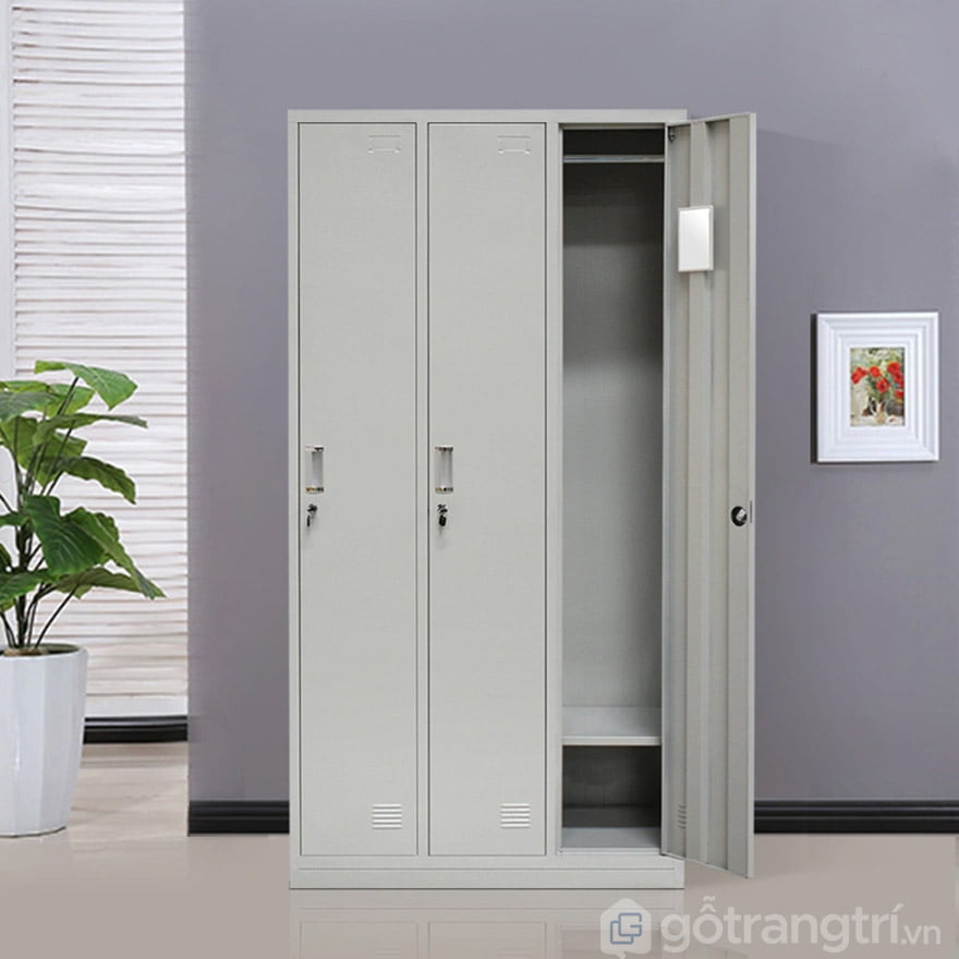 mẫu tủ quần áo 3 buồng đẹp