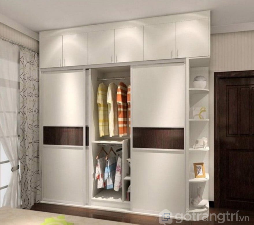 mẫu tủ quần áo 3 buồng đẹp