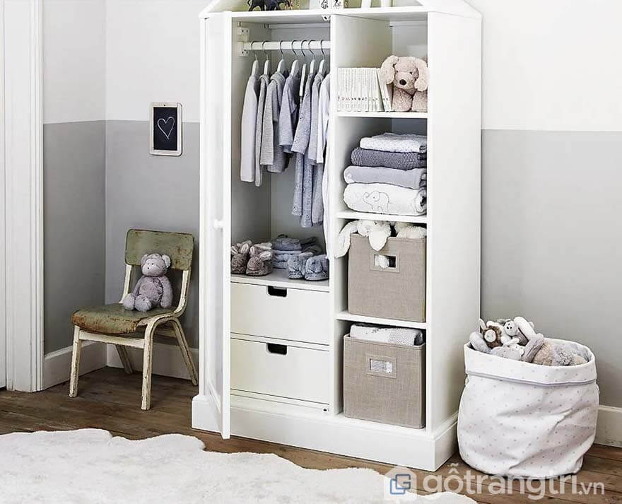 Tủ treo quần áo mini