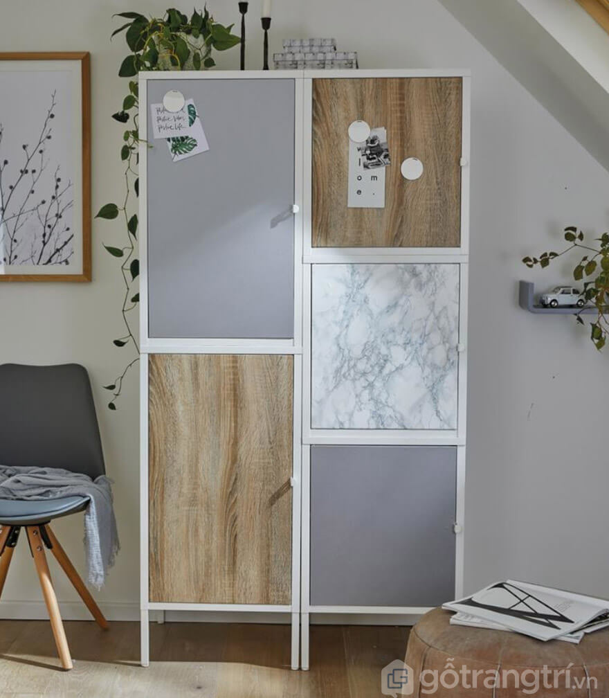 tủ quần áo gỗ MDF giá rẻ