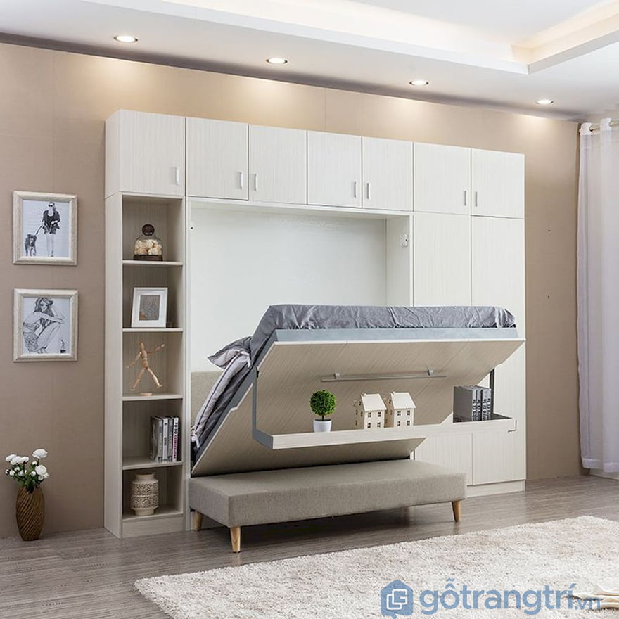 Thiết kế tủ thông minh cho nhà chật