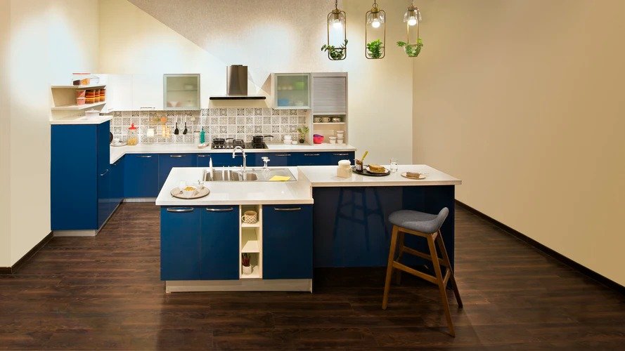 Tủ bếp giúp không gian phòng bếp gọn gàng hơn