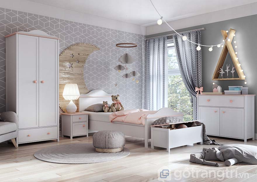 Kích thước tủ quần áo trẻ em