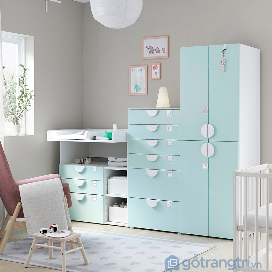 Kích thước tủ quần áo trẻ em