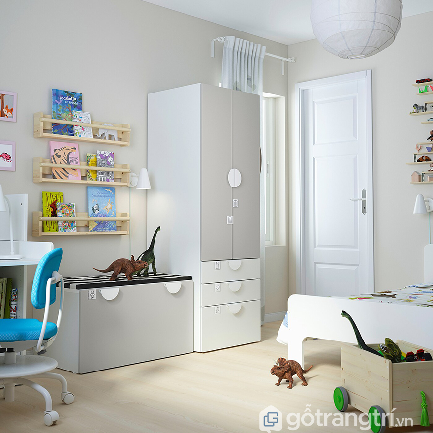 Kích thước tủ quần áo trẻ em tiêu chuẩn