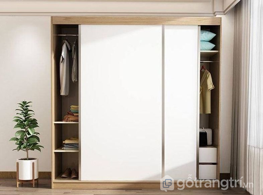 tủ quần áo cửa lùa giá rẻ