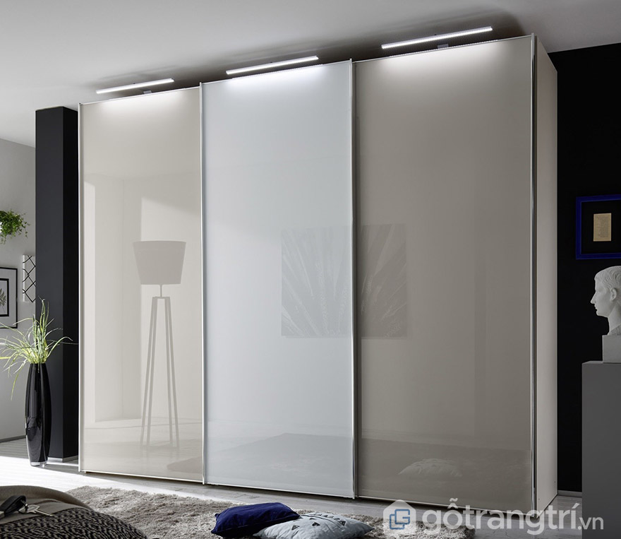 Tủ quần áo giá rẻ Đê La Thành hiện đại