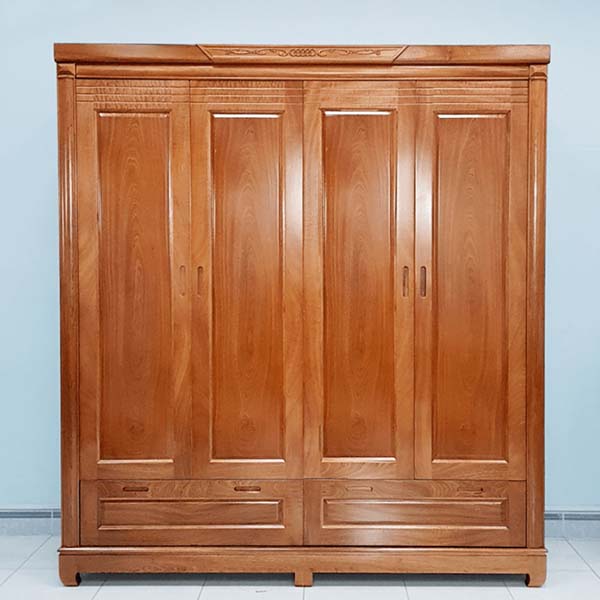 Tủ quần áo gỗ xoan đào thân thiện với môi trường