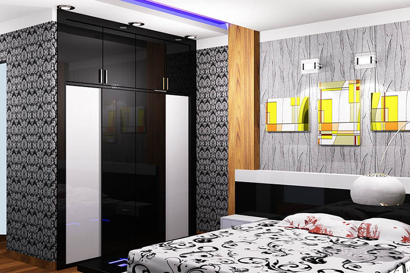 tủ quần áo âm tường hiện đại
