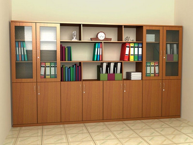 Tủ tài liệu bằng gỗ không sợ gỉ sét, bền đẹp và an toàn