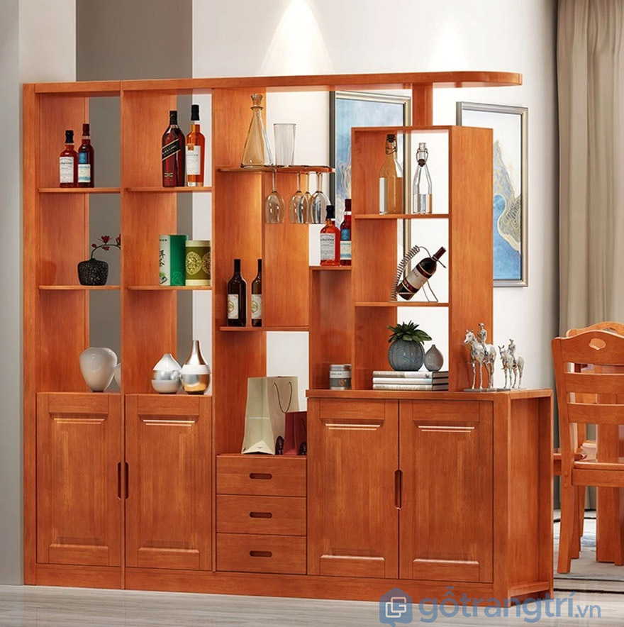 tủ rượu gỗ hương