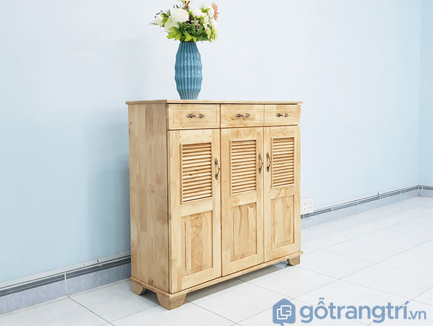 Mẫu tủ giày dép hiện đại