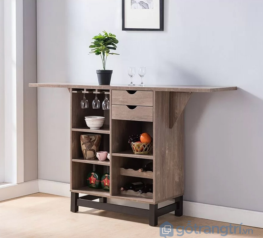 tủ trưng bày rượu mini
