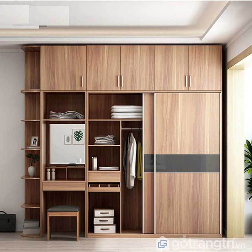 thiết kế tủ quần áo đa năng