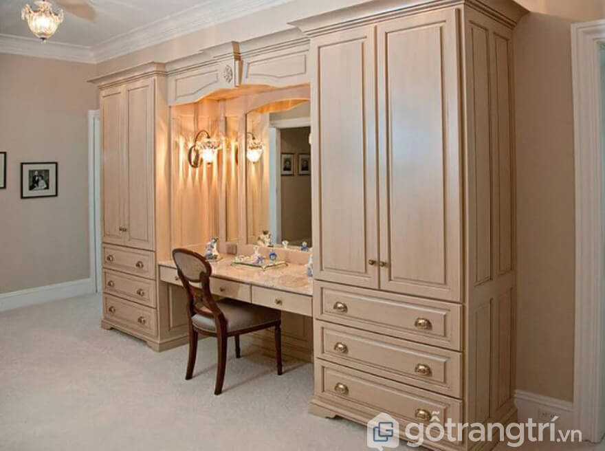 thiết kế tủ quần áo đa năng